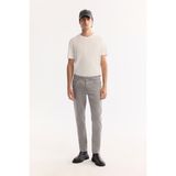 Avva Erkek Gri Klasik Bel Parça Boya Pamuklu Yıkamalı Berlin Slim Fit Jean Pantolon A52Y3509 - 31