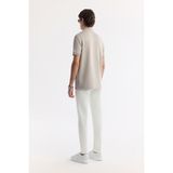 Avva Erkek Gri Regular Fit Polo Yaka Baskılı Bi Stretch İnterlok T-Shirt A51Y1007