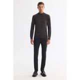 AVVA Erkek Haki Klasik Bel Eskitme Yıkamalı Elastan Berlin Slim Fit Jean Pantolon A42Y3533 - 31
