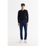 Avva Erkek İndigo Eskitme Yıkama Esnek Berlin Slim Fit Jean Pantolon B003521 - 32