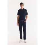 Avva Erkek İndigo Klasik Bel Eskitme Yıkamalı Elastan Madrid Comfort Slim Fit Jean Pantolon A61Y3509