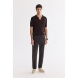 Avva Erkek Kahve Eskitme Yıkamalı Pamuklu Elastan Comfort Slim Fit Jean Pantolon A61Y3511