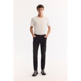 Avva Erkek Kahverengi Klasik Bel Pamuklu Eskitme Yıkamalı Berlin Slim Fit Jean Pantolon A52Y3501
