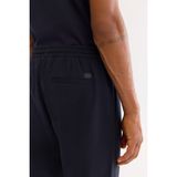 Avva Erkek Lacivert Beli Lastikli Bağcıklı Duble Paça Jogger Relaxed Fit Pantolon E003000 - 2XL