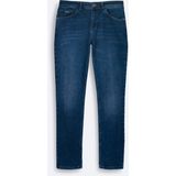 AVVA Erkek Lacivert Klasik Bel Eskitme Yıkamalı Elastan Berlin Slim Fit Jean Pantolon A42Y3519 - 31