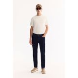 Avva Erkek Lacivert Klasik Bel Pamuklu Rins Yıkamalı Berlin Slim Fit Jean Pantolon A52Y3531