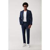 AVVA Erkek Lacivert Relaxed Fit Yandan Cepli Esnek Kumaşlı Lightweight Pantolon A41y3206 - 33