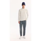 Avva Erkek Mavi Klasik Bel Pamuklu Eskitme Yıkamalı Roma Crop Slim Fit Jean Pantolon A52Y3530 - 33
