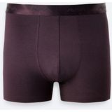 AVVA Erkek Mürdüm Basic Soft Touch Tekli Regular Fit Boxer B009537