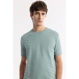 Avva Erkek Nil Yeşili Bisiklet Yaka Rayon Triko Regular Fit T-Shirt A51Y5004 - M