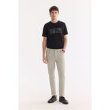 Avva Erkek Nil Yeşili Pamuklu Elastan Crop Slim Fit Jean Pantolon A61Y3522
