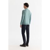 Avva Erkek Nil Yeşili Regular Fit Yarım Balıkçı Yaka Soft Touch Triko Kazak A42Y5023 - 3XL