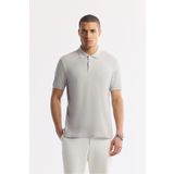 Avva Erkek Regular Fit Taş Kıvrılmaz Polo Yaka %100 Pamuk Basic T-Shirt B001032