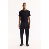 Avva Erkek Siyah Beli Lastikli Soft Touch Bi-Stretch Comfort Fit Eşofman Altı A52Y3415