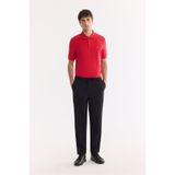 Avva Erkek Siyah Beli Lastikli Soft Touch Nefes Alan Relaxed Fit Pantolon A61Y3038