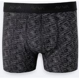 AVVA Erkek Siyah Desenli Tekli Regular Fit Boxer A61Y9504 - M