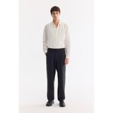 AVVA Erkek Siyah Klasik Bel Nefes Alan Modal Karışımlı Soft Touch Baggy Fit Pantolon A61Y3033 - 34