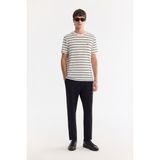 AVVA Erkek Siyah Klasik Bel Pamuklu Elastan Relaxed Fit Chino Pantolon A61Y3013 - 31
