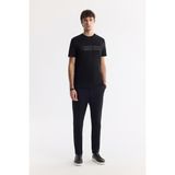 Avva Erkek Siyah Klasik Bel Pamuklu Slim Fit Chino Pantolon A51Y3078 - 32