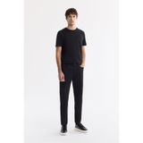 Avva Erkek Siyah Soft Touch Pamuklu Slim Fit Pantolon B003038