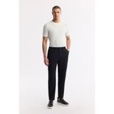 Avva Erkek Siyah Yan Cepli Beli Lastikli Bi-Stretch Comfort Slim Fit Pantolon A51Y3211 - 31
