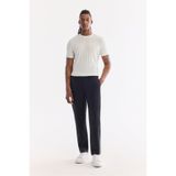 Avva Erkek Siyah Yanı Lastikli Soft Touch Relaxed Fit Chino Pantolon A61Y3217