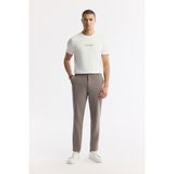 Avva Erkek Slim Fit Vizon Beli Lastikli Bi-Stretch Teknik Kumaş Pantolon A51Y3077