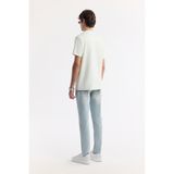 Avva Erkek Su Yeşili Regular Fit Bisiklet Yaka Baskılı Bi Stretch İnterlok T-Shirt A51Y1044 - XL