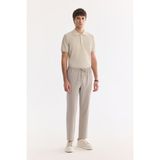 AVVA Erkek Taş Beli Lastikli Soft Touch Nefes Alan Relaxed Fit Pantolon A61Y3038 - 2XL