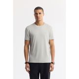 Avva Erkek Taş Bisiklet Yaka Bi-Stretch Soft Touch Basic Regular Fit T-Shirt B001031 - 3XL