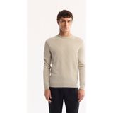 Avva Erkek Taş Bisiklet Yaka Soft Touch Dokulu Triko Regular Fit Kazak A52Y5063 - 2XL