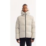 Avva Erkek Taş Kapüşonlu %100 Kaz Tüyü Su İtici Rüzgar Geçirmez -15 Dereceye Dayanıklı Parlak Şişme Comfort Fit Mont A52Y6182 - 2XL