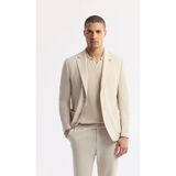 Avva Erkek Taş Mono Yaka Viskon Karışımlı Hafif Bi-Stretch Blazer Comfort Slim Fit Ceket A51Y4006 - 54