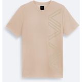 Avva Erkek Vizon Baskılı Bisiklet Yaka İnterlok Regular Fit T-Shirt A41Y1175