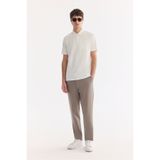 Avva Erkek Vizon Yanı Lastikli Kırışmaz Teknik Kumaş Slim Fit Pantolon A61Y3077