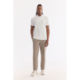 Avva Erkek Yağ Yeşili Klasik Bel Pamuklu Elastan Relaxed Fit Chino Pantolon A61Y3013