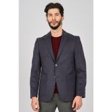 Avvenente Erkek Slim Fit Spor Yün Ceket 0141004 Lacivert
