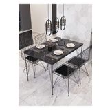Avvio 70X110 Sude 4 Kişilik Yemek Masası Takımı-Mutfak Masası Takımı