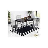 Avvio 80X120 Home Mira 4 Kişilik Kafes Sandalyeli Masa Sandalye Takımı
