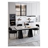 Avvio Frame Lake Mdf Ayak Teddy Sandalye 80x120 Yemek Masası Mutfak Masası 4 Kişilik Masa Sandalye Takım DÜZ BEYAZ
