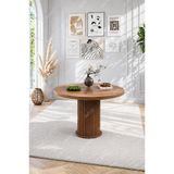 AVVİO PİA Bohem Ayak Yuvarlak Mutfak Yemek Masası 90x90