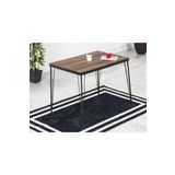 Avvio Zeyra Yemek Masası Takımı-Mutfak Masası Takımı-Akça 70X110 Oval Kenar