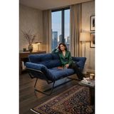 AVYNA Arvıona™ Relaxbed Kanepe | Mekanizmalı Açılır Premium Çekyat - Ikili Yataklı Koltuk - Lacivert
