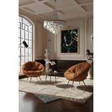 AVYNA Astorıa™ Prestige 2'li Premium Tekli Koltuk Berjer Set – Modern Luxury Lounge Koleksiyonu - Kahverengi