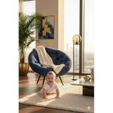 Avyna Bubb Tekli Koltuk Berjer Lacivert - Modern Ve Ergonomik Tasarım
