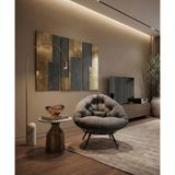 AVYNA Cassento™ Modern Tasarım Berjer | Premium Relax Tekli Koltuk - Füme