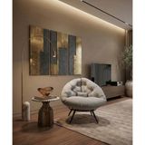 AVYNA Cassento™ Modern Tasarım Berjer | Premium Relax Tekli Koltuk - Gri