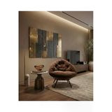 AVYNA Cassento™ Modern Tasarım Berjer | Premium Relax Tekli Koltuk - Kahverengi