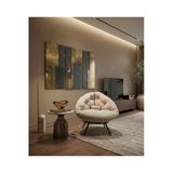 AVYNA Cassento™ Modern Tasarım Berjer | Premium Relax Tekli Koltuk - Krem