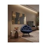 AVYNA Cassento™ Modern Tasarım Berjer | Premium Relax Tekli Koltuk - Lacivert
